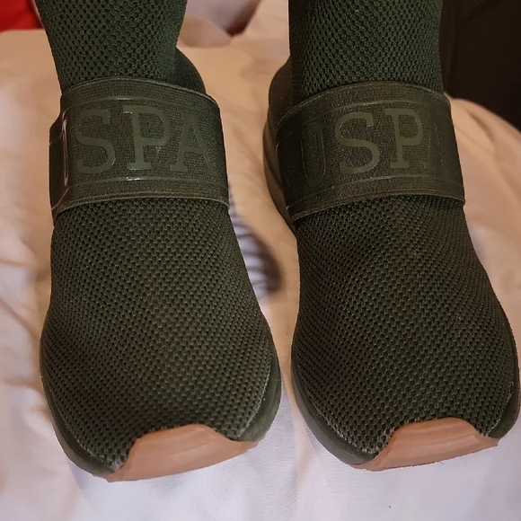 Polo by Ralph Lauren Green Ankle Boots - Picture 5 of 13